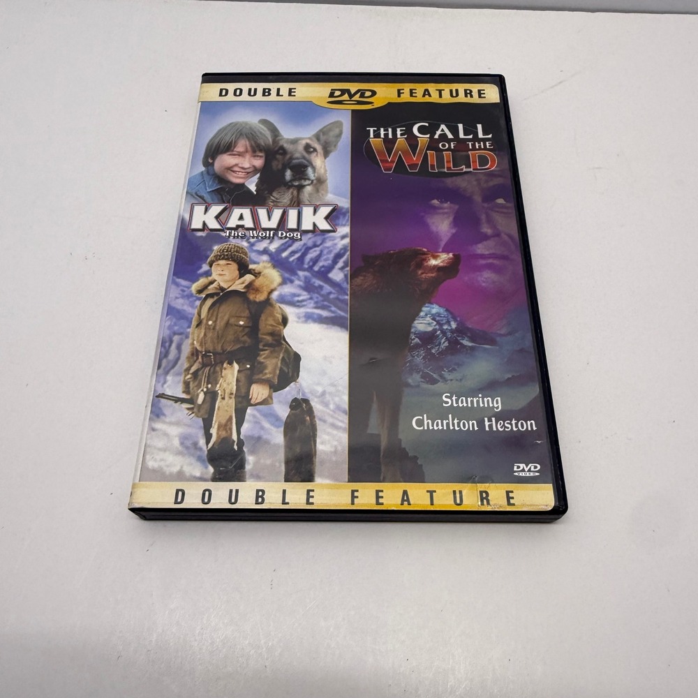 Kavik The Wolf Dog / The Call of the Wild Double Feature DVD Charlton Heston